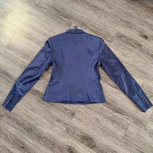 Ralph Lauren Satin Navy Jacket - Picture 9 of 9